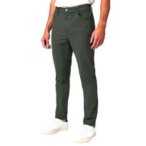 Fabletics Don 5 Pocket Pants Men 36x32 Classic Fit Pine Shadow Water Resistant